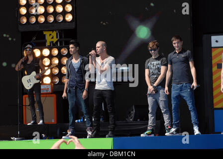 Der gesuchte T4 auf der Strand Heinersreuth, England-10.07.11 Stockfoto