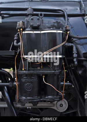 dh Steam Train TRANSPORT NEW ZEALAND Dampf Züge Mechanismus Stockfoto