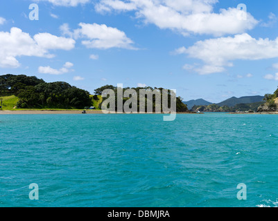 dh Urupukapuka Island BAY OF ISLANDS Neuseeland Islands blue Bay Küste Meer Stockfoto