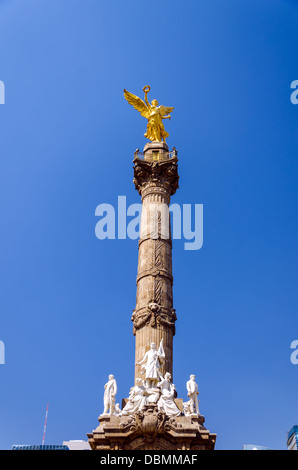 Engel der Unabhängigkeits-Denkmal in Mexiko-Stadt Stockfoto