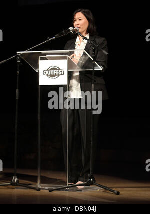 Outfest Produzent Kim Yutani 2011 Outfest Film Festival Screening von "The Perfect Family" Closing Night anlässlich der Directors Guild of America - in West Hollywood, Kalifornien - 17.07.11 Stockfoto