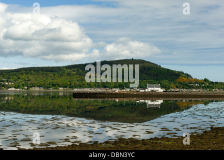 Blick in Richtung North Kessock über die Beauly Firth bei Inverness Schottland Stockfoto