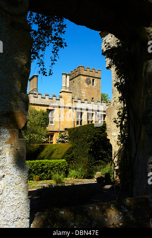 Sudeley Castle in der Nähe von Winchcombe, Gloucestershire, England, UK Stockfoto