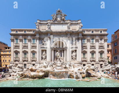 Trevi-Brunnen in Rom, Italien Stockfoto