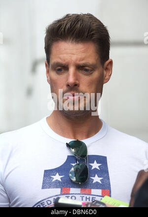 Keith Duffy außerhalb der ITV Studios London, England - 22.07.11 Stockfoto