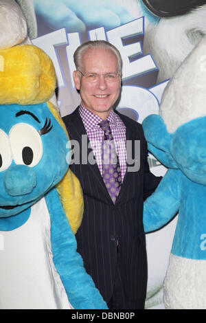 Tim Gunn "Die Schlümpfe" Welt-premiere im Ziegfeld Theater - Ankunft New York City, USA - 24.07.11 Stockfoto