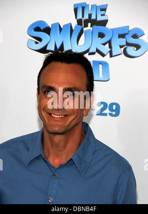 Hank Azaria "Die Schlümpfe" Weltpremiere im Ziegfeld Theater - Ankunft New York City, USA - 24.07.11 Stockfoto