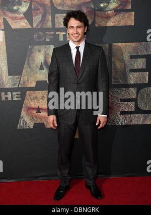 James Franco die Premiere von 20th Century Fox'steigen Of The Planet Of The Apes"abgehaltenen Graumans Chinese Theatre - Ankünfte Hollywood, Kalifornien - 28.07.11 Stockfoto