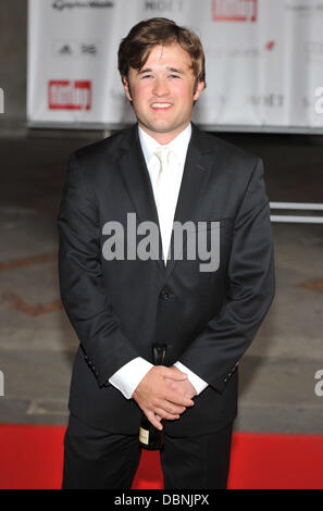 Haley Joel Osment Shooting Stars Benefit - Kugel schließen statt bei den Royal Courts of Justice - Ankünfte London, England - 05.08.11 Stockfoto