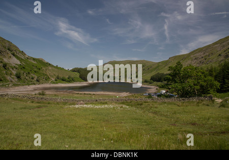 Haweswater Reservoir und Mardale Kopf. Stockfoto