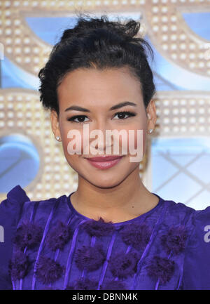 Naya Rivera die Weltpremiere von "Glee: 3D Concert Movie" im Regency Village Theatre - Ankünfte Los Angeles, Kalifornien - 06.08.11 statt Stockfoto