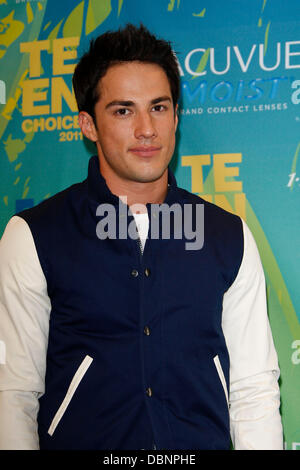 Michael Trevino 2011 Teen Choice Awards statt im Gibson Amphitheatre - Pressroom Universal City, Kalifornien - 07.08.11 Stockfoto