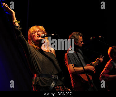 Eddi Reader Wickham Festival 2011 in Fareham - 4.Tag Hampshire, England - 07.08.11 Stockfoto