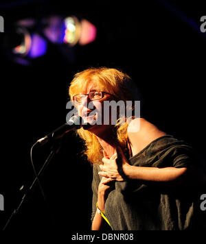 Eddi Reader Wickham Festival 2011 in Fareham - 4.Tag Hampshire, England - 07.08.11 Stockfoto