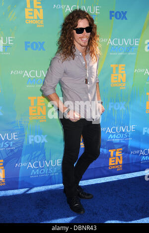 Shaun White 2011 Teen Choice Awards statt im Gibson Amphitheatre - Ankünfte Universal City, Kalifornien - 07.08.11 Stockfoto