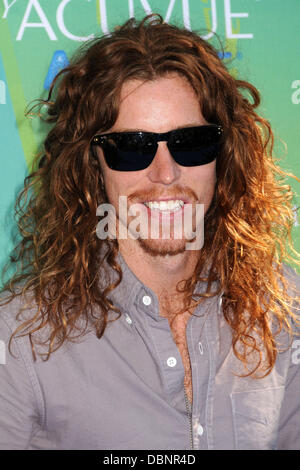 Shaun White 2011 Teen Choice Awards statt im Gibson Amphitheatre - Ankünfte Universal City, Kalifornien - 07.08.11 Stockfoto