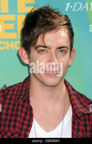 Kevin McHale 2011 Teen Choice Awards statt im Gibson Amphitheatre - Ankünfte Universal City, Kalifornien - 07.08.11 Stockfoto