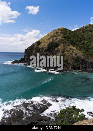 dh Sandy Bay CAPE REINGA Neuseeland Aupouri Peninsula Küste seacliffs Stockfoto