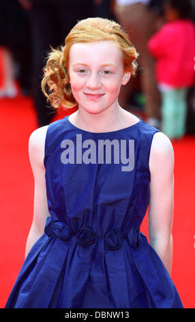 Scarlett Stitt besucht die World Film Premiere der Horrid Henry am BFI Southbank am 24. Juli 2011 in London, England Stockfoto