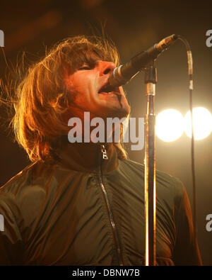 Beady Eye durchführen live im Somerset House, London, UK, 12. Juli 2011 Stockfoto