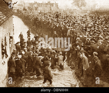 Ashbourne Royal Fasching Fußball 1900 Stockfoto