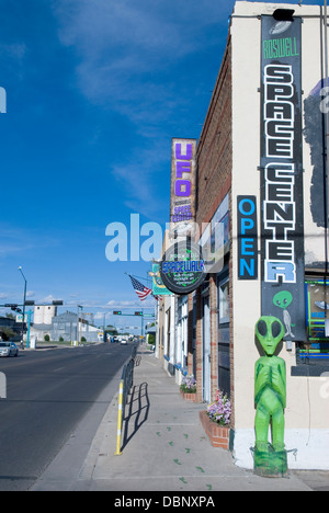 Raumfahrtzentrum Roswell New Mexico USA Stockfoto