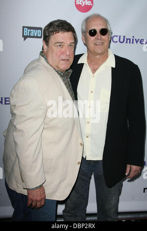 John Goodman und Chevy Chase NBC Press Tour Party anlässlich der Basar an der SLS Hotel Los Angeles, Kalifornien - 01.08.11 Stockfoto