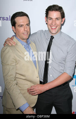 Ed Helms und John Krasinski NBC Press Tour Party anlässlich der Basar an der SLS Hotel Los Angeles, Kalifornien - 01.08.11 Stockfoto