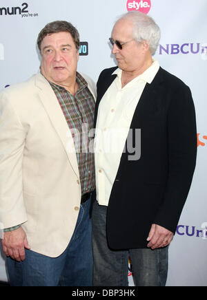 John Goodman und Chevy Chase die NBC TCA-Sommerfest 2011 im SLS Hotel - Ankunft Los Angeles, Kalifornien - 01.08.11 Stockfoto