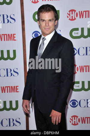 Michael C. Hall CBS Showtime CW Sommerfest 2011 TCA statt die Pagode - Ankünfte Los Angeles, Kalifornien - 03.08.11 Stockfoto