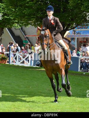 Atmosphäre Dublin Horse Show 2011 - Damen-Tag-Dublin, Irland - 04.08.11. Stockfoto