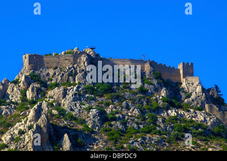 Burg St. Hilarion, Nord-Zypern, Zypern, Europa Stockfoto