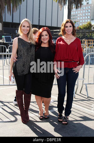 Chynna Phillips; Carnie Wilson; Wendy Wilson 2011 Do etwas vergibt, Ankunft statt, an der Hollywood Palladium Hollywood, California - 14.08.11- Stockfoto