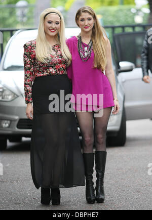 Hayley Hasselhoff, Taylor Ann Hasselhoff bei der ITV Studios London, England - 18.08.11 Stockfoto