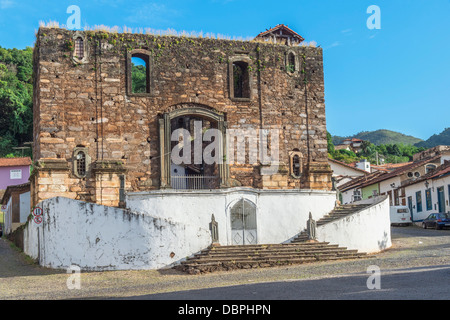 Nossa Senhora Rosario Kirche, Sabara, Belo Horizonte, Minas Gerais, Brasilien, Südamerika Stockfoto