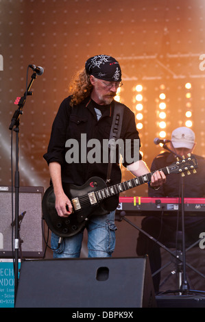 Die Levellers bei der Kieler Woche 2013, Redaktion, kein Model-Release Stockfoto