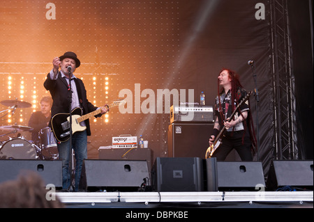 Die Levellers bei der Kieler Woche 2013, Redaktion, kein Model-Release Stockfoto