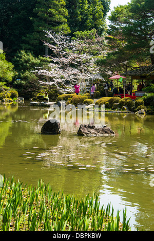 Okazaki-Park in der Heian Jingu Schrein, Kyoto, Japan, Asien Stockfoto