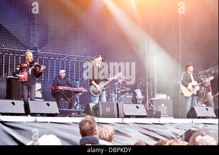 Die Levellers bei der Kieler Woche 2013, Redaktion, kein Model-Release Stockfoto