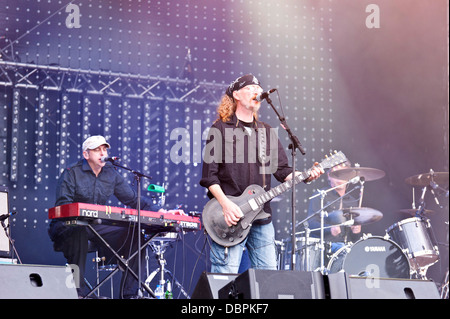 Die Levellers bei der Kieler Woche 2013, Redaktion, kein Model-Release Stockfoto