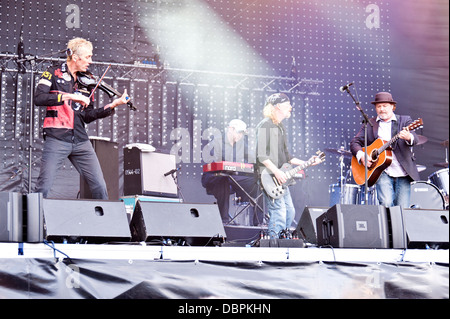 Die Levellers bei der Kieler Woche 2013, Redaktion, kein Model-Release Stockfoto