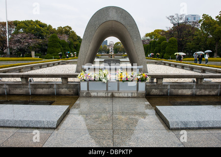 Hiroshima Peace Memorial, Hiroshima, Japan, Asien Stockfoto