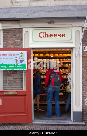 Käseladen in Amsterdam, Niederlande, Nord-Holland. Stockfoto