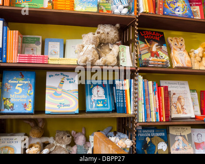 Bereich für Kinder Buch, Buchhändler, NYC Stockfoto