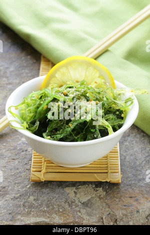 Traditionelle japanische Chuka Seetang Salat Stockfoto