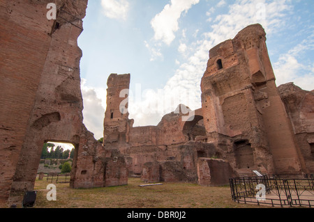 Caracalla-Thermen in Rom, Italien Stockfoto