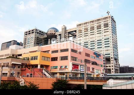 Fuji TV-Gebäude in Tokio Stockfoto