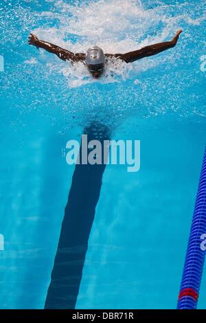 Barcelona Spanien. 2. August 2013. 100 Schmetterling Männer 15 FINA World Aquatics Championships 14.Tag schwimmen heizt Barcelona Credit: Action Plus Sport Bilder/Alamy Live News Stockfoto