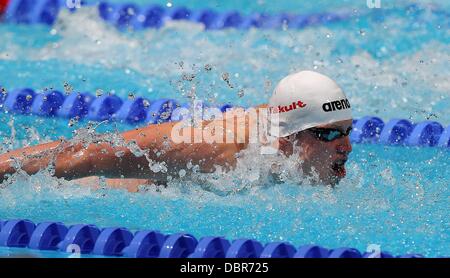 Barcelona Spanien. 2. August 2013. FINA World Cup 2013 Barcelona Spanien Bild zeigt Philip Heintz Ger Credit: Action Plus Sport Bilder/Alamy Live News Stockfoto