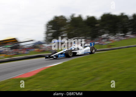 Lexington, Ohio, USA. 2. August 2013. IZOD Indycar Series, Honda Indy 200 in Mid-Ohio, Lexington, Ohio, USA, August 2-4 2013, HELIO CASTRONEVES Team Penske Credit: Ron Bijlsma/ZUMAPRESS.com/Alamy Live-Nachrichten Stockfoto